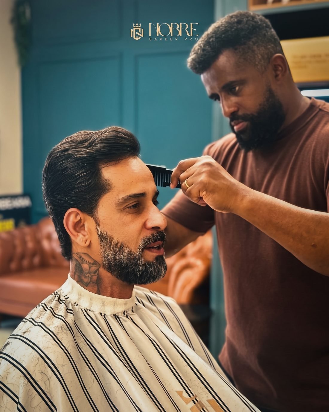 Corte masculino na Nobre